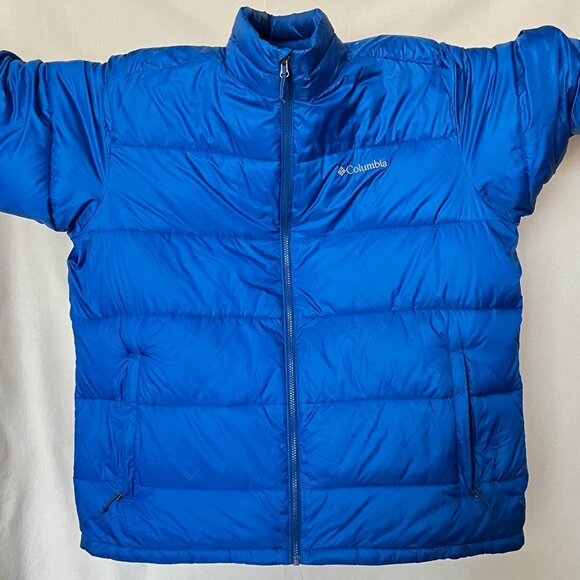 Columbia Men's XL Rapid Excursion Thermal Coil Puffer Jacket Blue - Picture 2 of 14